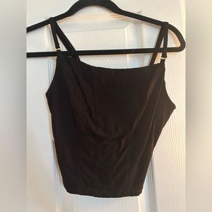 Free People Intimate Black Tank